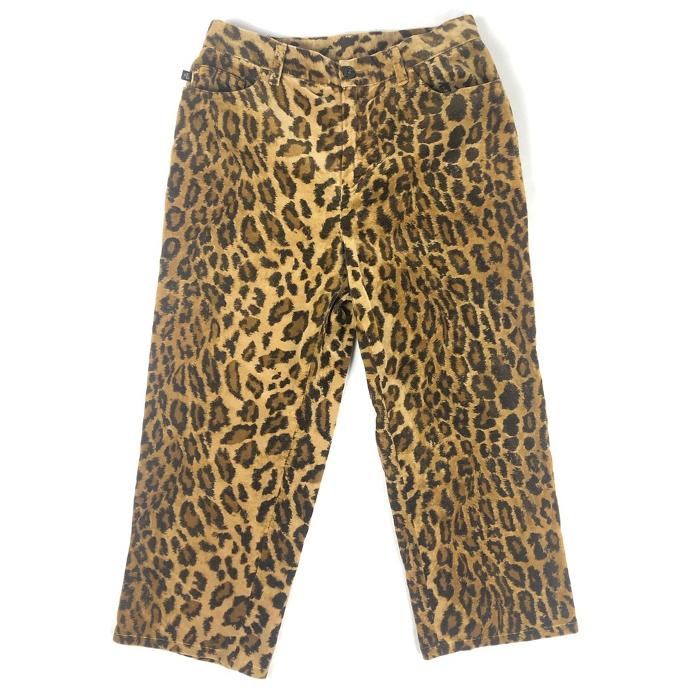 Vintage Ralph Lauren Leopard Print Pants 6P